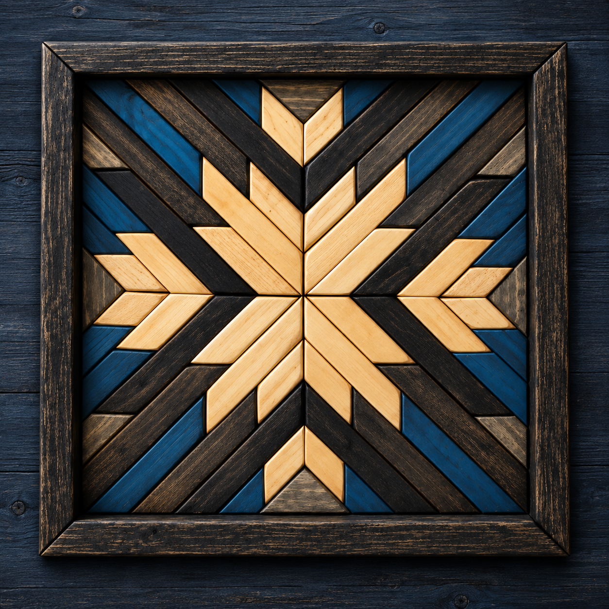 Geometric Wood Art
